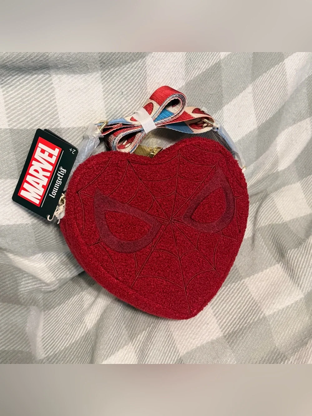 Loungefly Marvel Spider-Man Crossbody Bag | NWT